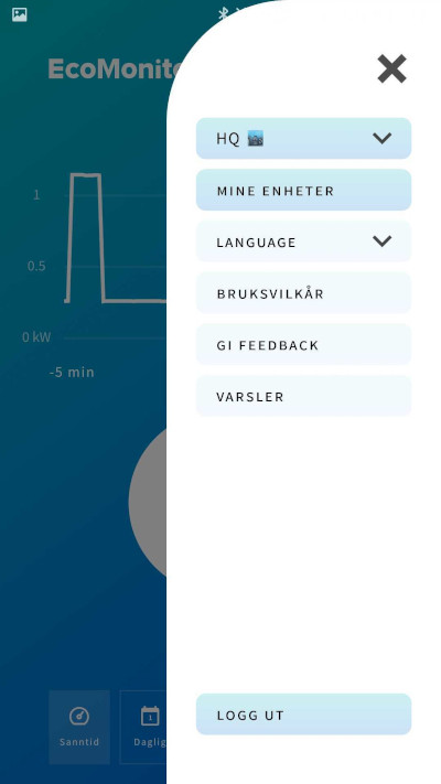 Navigere til “Varsler”